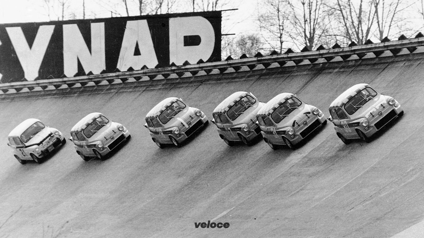 La Abarth fa 70/2. Casco, bombetta: berlina perfetta La Abarth fa 70/2. Casco, bombetta: berlina perfetta