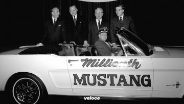Capt. Stanley Tucker and His Ford Mustangs, Numbers 1 and 1 Mill Capt. Stanley Tucker and His Ford Mustangs, Numbers 1 and 1 Mill
