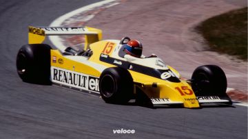 Renault F1 RS 10 - È il 1977 quando la Renault fa il suo ingresso in Formula 1, con una monoposto rivoluzionaria: è mossa da un piccolo 1.5 turbocompresso al posto dei classici 3.0 aspirati del tempo. Risolto qualche problema di gioventù e passati ad una configurazione biturbo, il primo luglio del 1979 arriva la prima grande vittoria, davanti al pubblico di casa. La RS 10 guidata da Jabouille, diventa la prima vettura turbo a vincere un Gp di Formula 1.