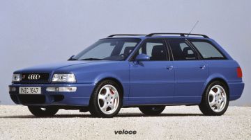 1994: first five-cylinder RS engine:
In 1994, the most powerful five-cylinder production engine built by Audi to date goes into action in the Audi Avant RS 2 (B4). With turbocharging, fuel injection and standard-fit emissions control, it produces 232 kW (315 hp) at 6,500 revolutions per minute from a displacement of 2,226 cc and delivers 410 newton meters (302.40 lb-ft) of torque at 3,000 rpm.