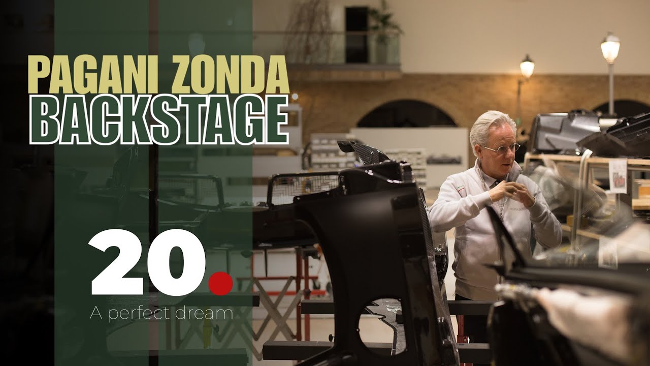 Il backstage del film di Veloce sui 20 anni della Zonda