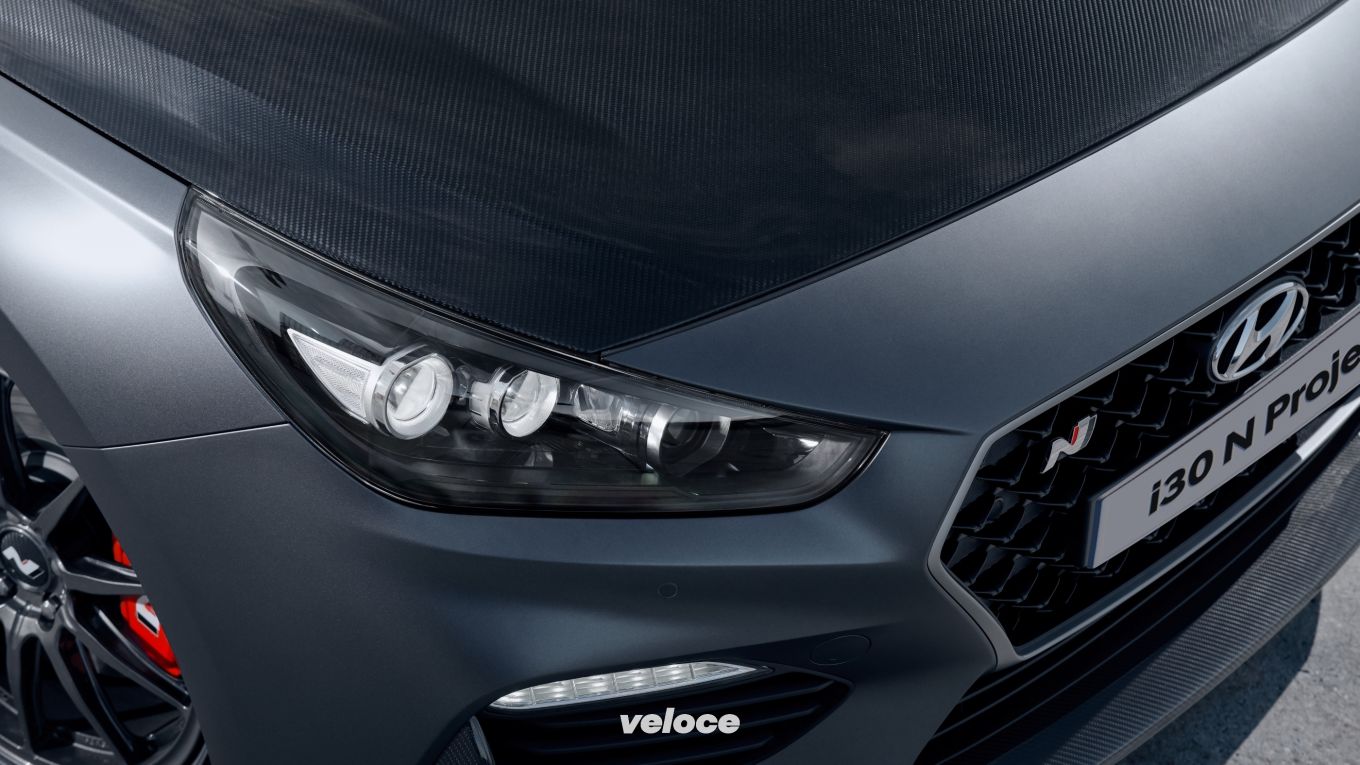 Hyundai i30 N Project C: dieta a base carbonio Hyundai i30 N Project C: dieta a base carbonio