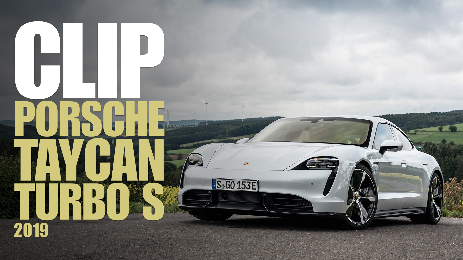 Clip: a tu per tu con la Porsche Taycan Turbo S