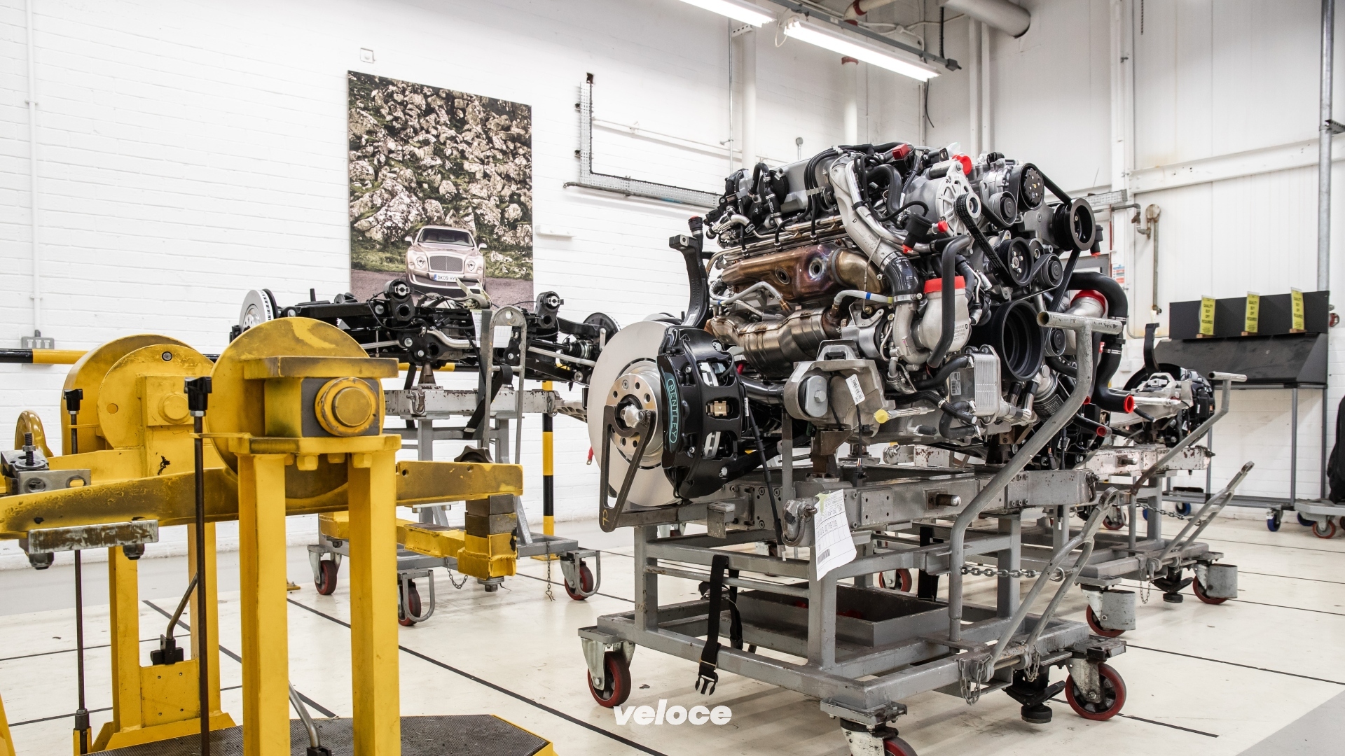 Bentley Mulsanne V8 engine Build