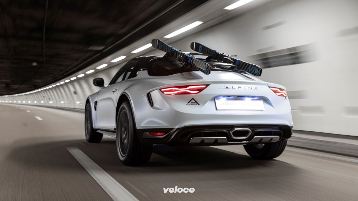 Alpine A110 SportsX: la one-off per le nevi Alpine A110 SportsX: la one-off per le nevi