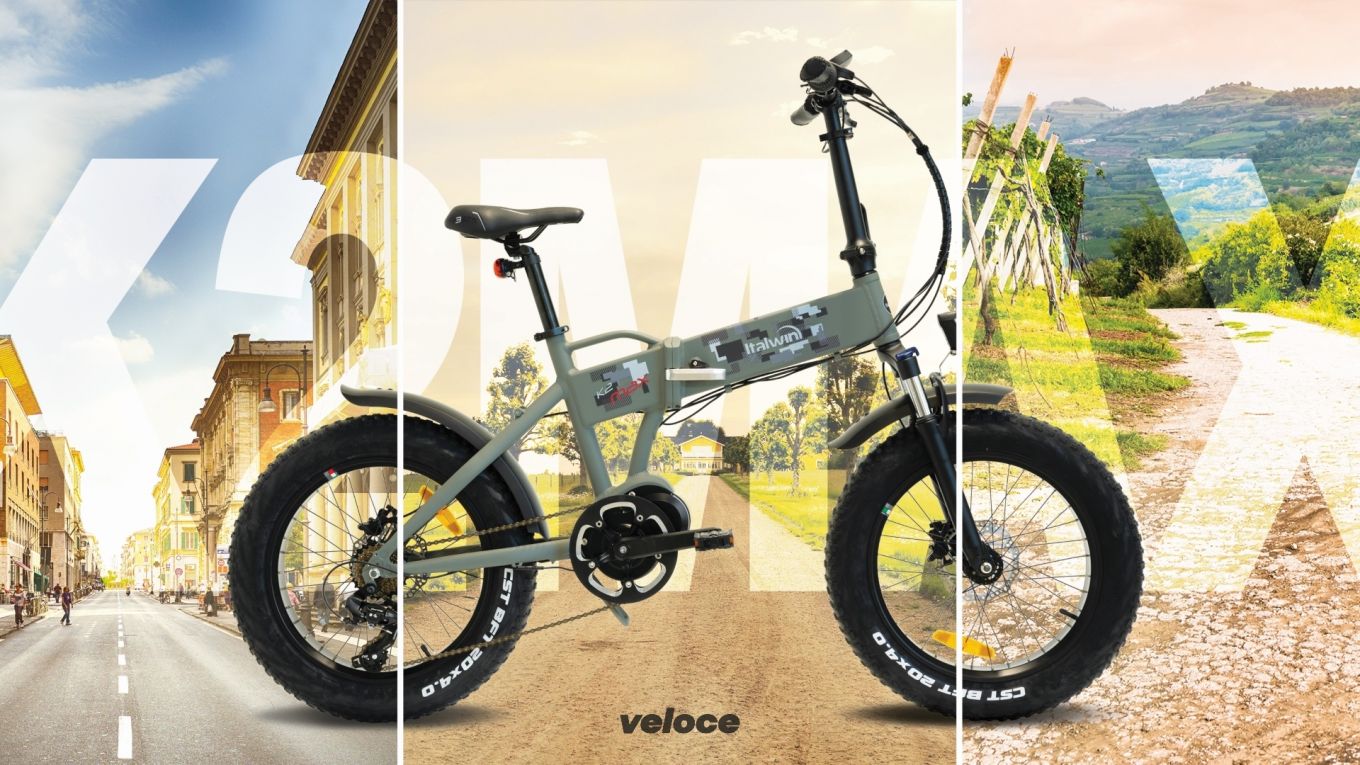 Italwin K2 Max: la 'fat' che si ripiega - Veloce