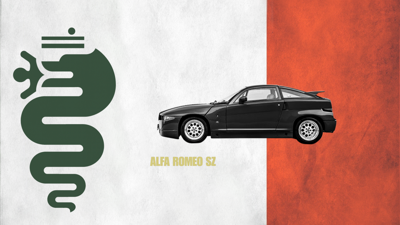 Alfa Romeo SZ: l’instant classic del Biscione
