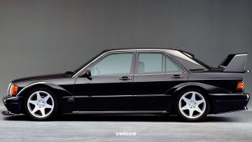 Mercedes-Benz 190 E 2.5-16 Evolution II (W 201). Das Hochleistungsfahrzeug wird 1990 in einer auf 500 Stück limitierten Auflage als Homologationsmodell für den Motorsport gefertigt.Mercedes-Benz 190 E 2.5-16 Evolution II (W 201). The high-performance vehicle was produced in 1990 in a limited edition of 500 as a homologation model for motorsport. Mercedes-Benz 190 E 2.5-16 Evolution II (W 201). Das Hochleistungsfahrzeug wird 1990 in einer auf 500 Stück limitierten Auflage als Homologationsmodell für den Motorsport gefertigt.Mercedes-Benz 190 E 2.5-16 Evolution II (W 201). The high-performance vehicle was produced in 1990 in a limited edition of 500 as a homologation model for motorsport.