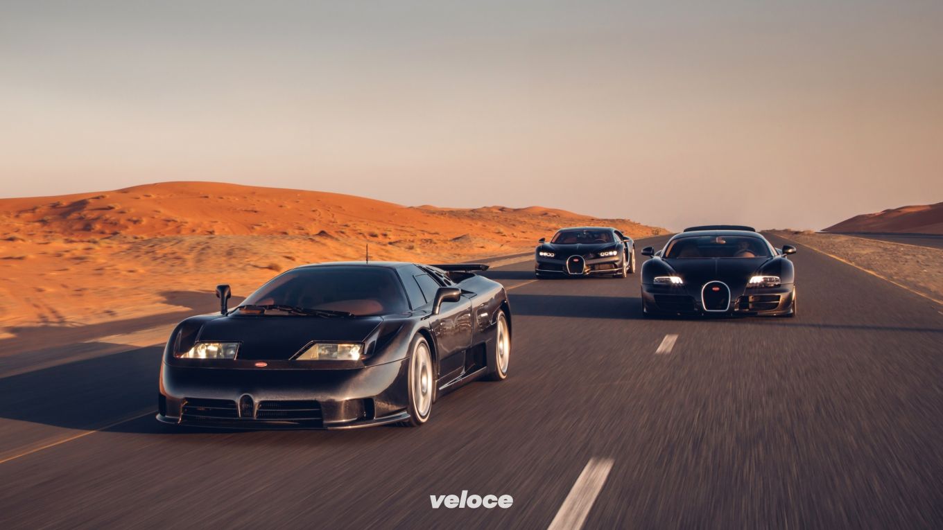 Bugatti: tre decenni di hypercar in foto Bugatti: tre decenni di hypercar in foto