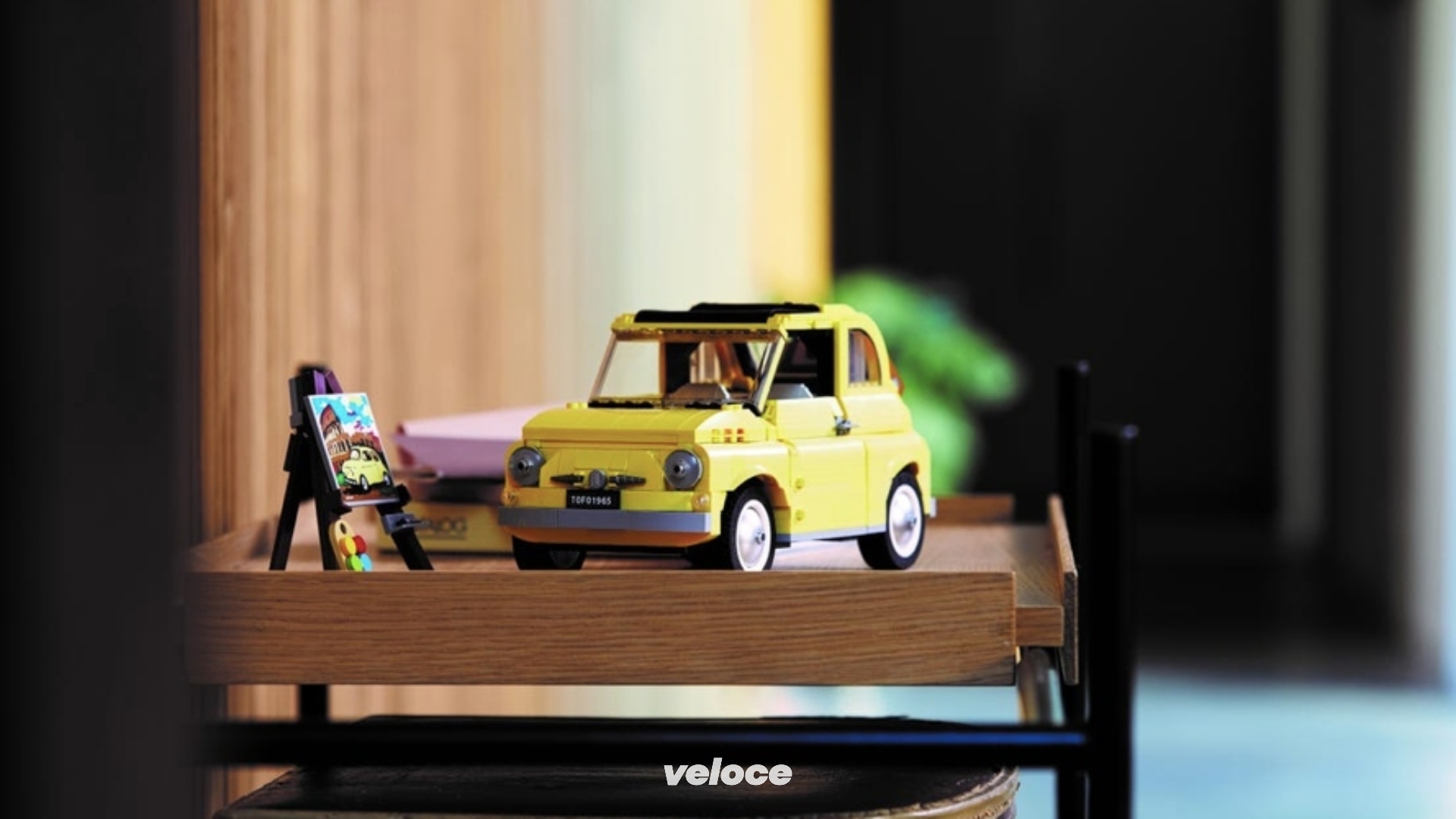 La Fiat 500 in 960 mattoncini Lego - Veloce