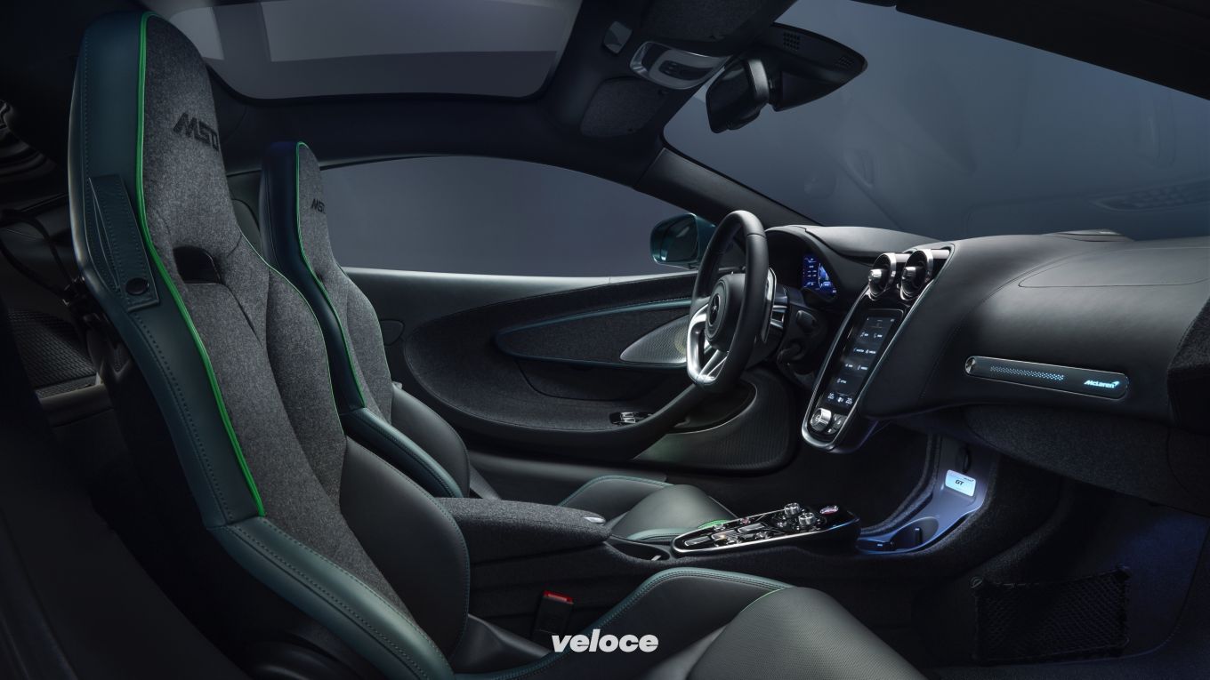 Interni in cachemire sulle McLaren MSO Interni in cachemire sulle McLaren MSO