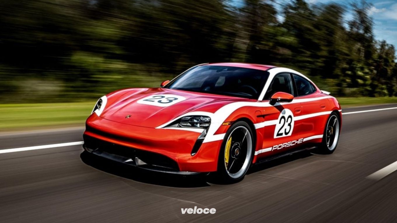 In America la Porsche Taycan si veste di storia In America la Porsche Taycan si veste di storia