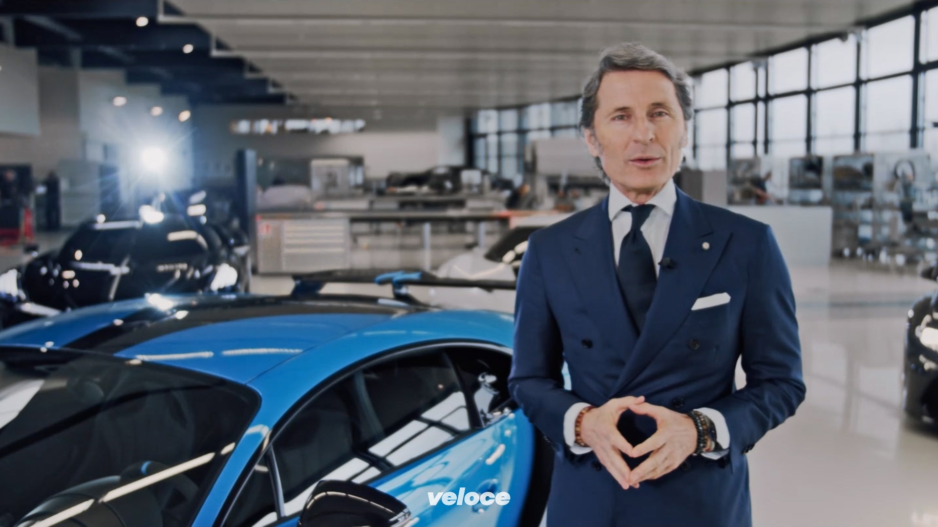 Stephan Winkelmann presenta la Chiron Pur Sport Stephan Winkelmann presenta la Chiron Pur Sport