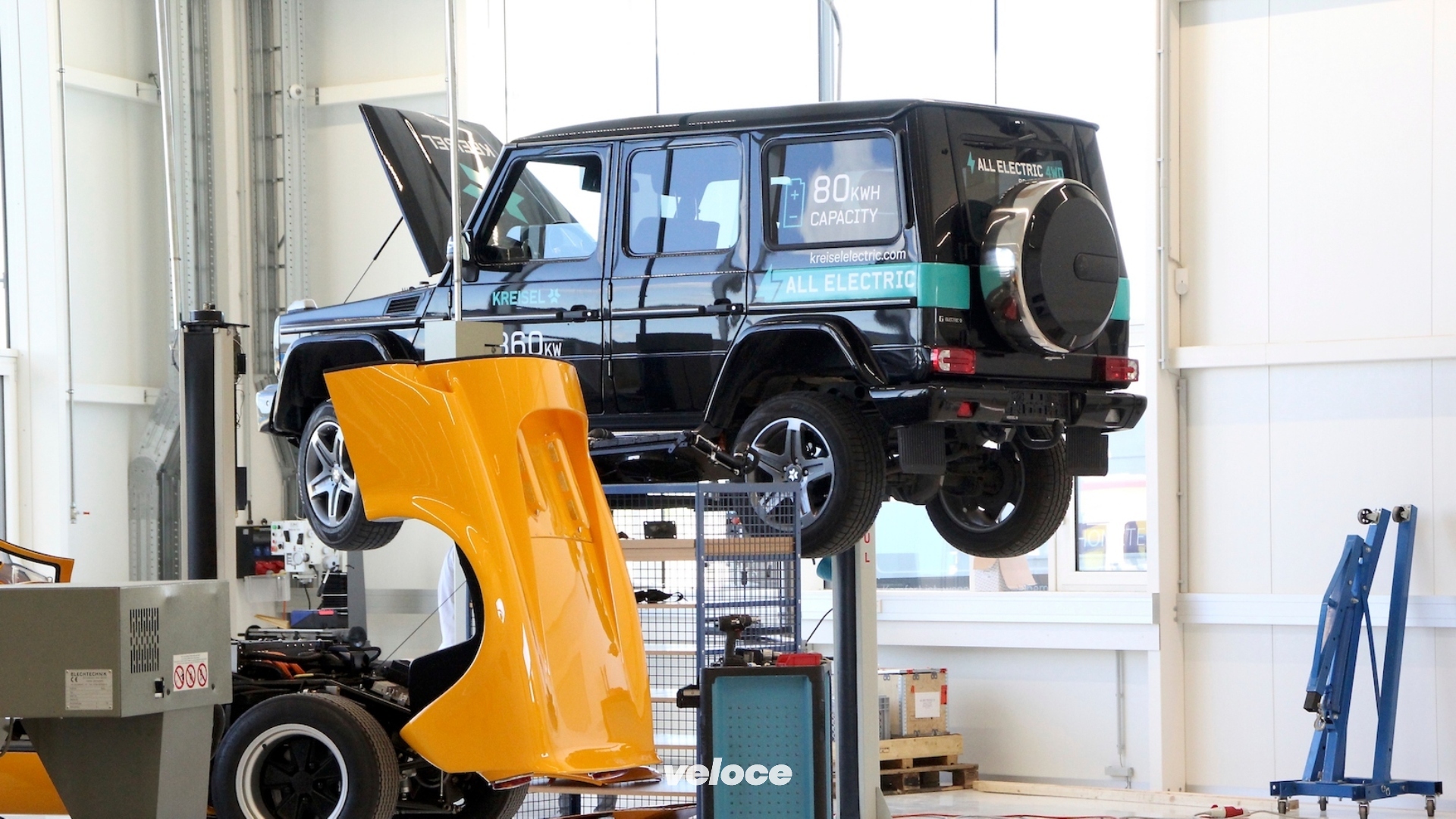 3.Mercedes Classe G Kreisel elettrico A