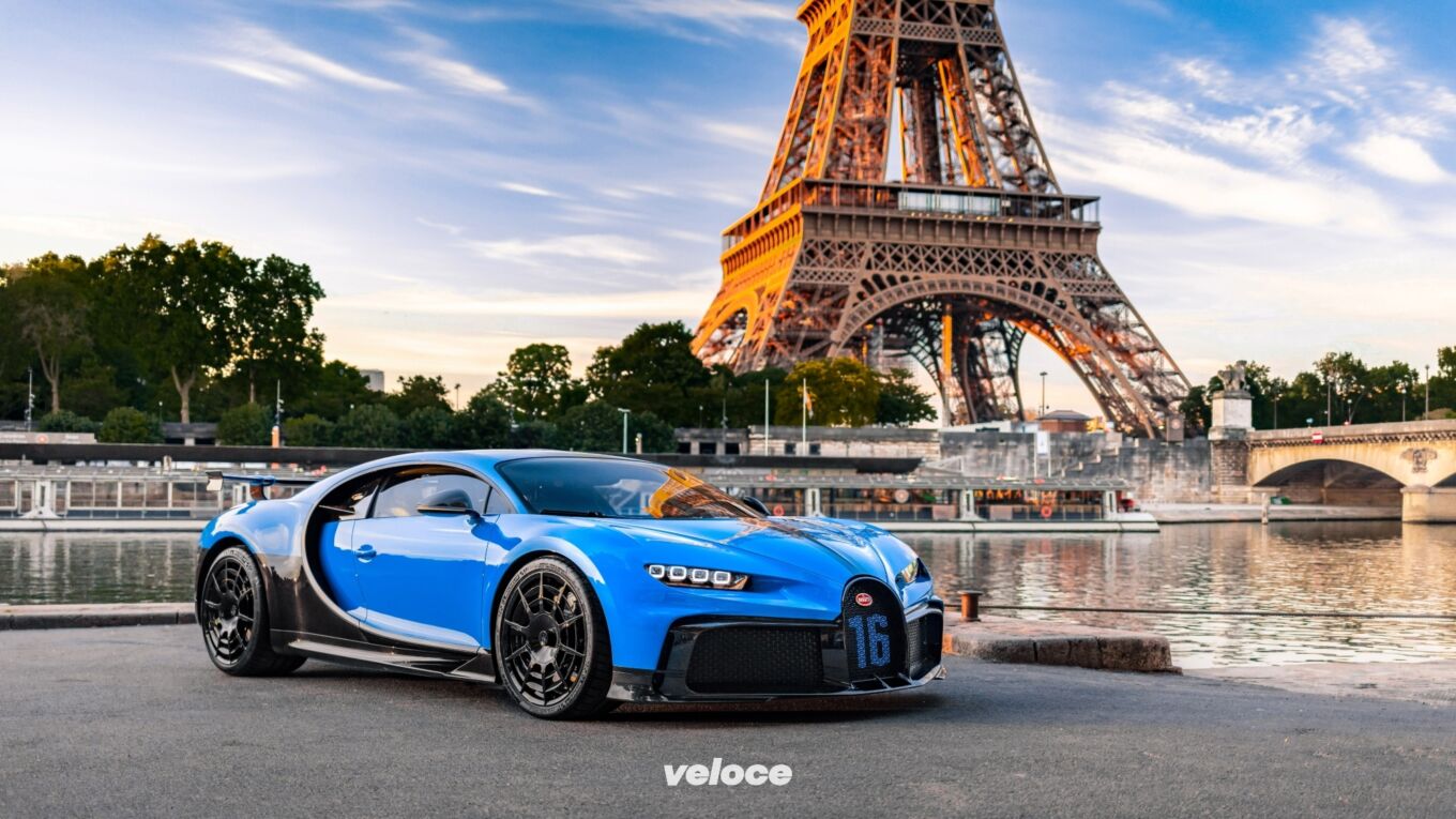 La Bugatti Chiron Pur Sport arriva a Parigi La Bugatti Chiron Pur Sport arriva a Parigi