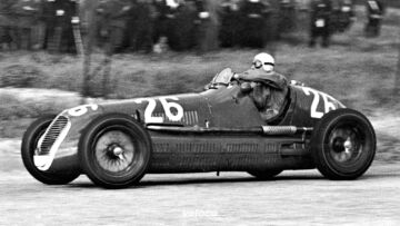 Palermo 23.5.1940 Targa Florio Maserati 4CL Gigi Villoresi Palermo 23.5.1940 Targa Florio Maserati 4CL Gigi Villoresi