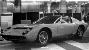 3. Lime Green Lamborghini Miura S 3. Lime Green Lamborghini Miura S