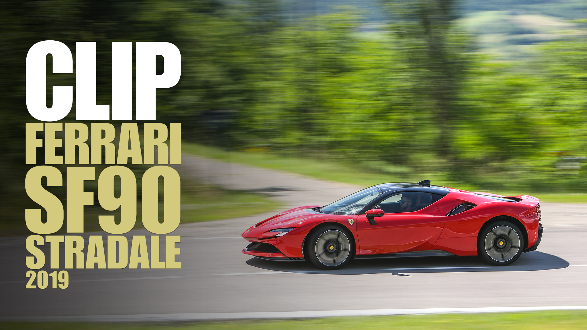 Ferrari SF90 Stradale: scossa Rossa, per 1000 cv