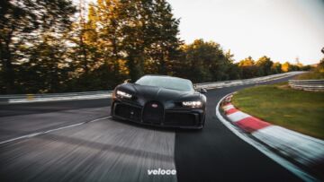 Bugatti Chiron Pur Sport: l’onboard al Nürburgring