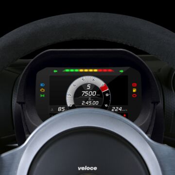 Lotus: il cruscotto digitale da trackday