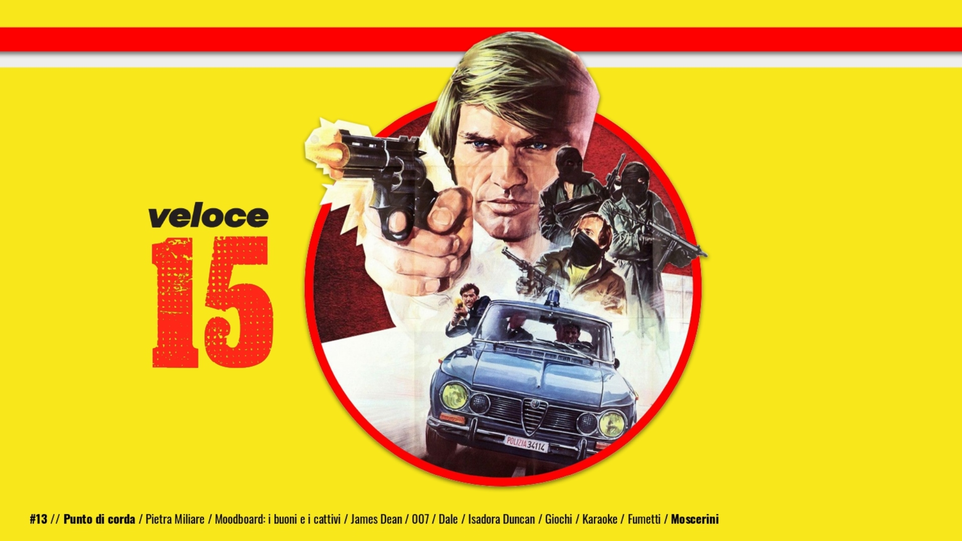 veloce15 n.13: il giallo dell’estate