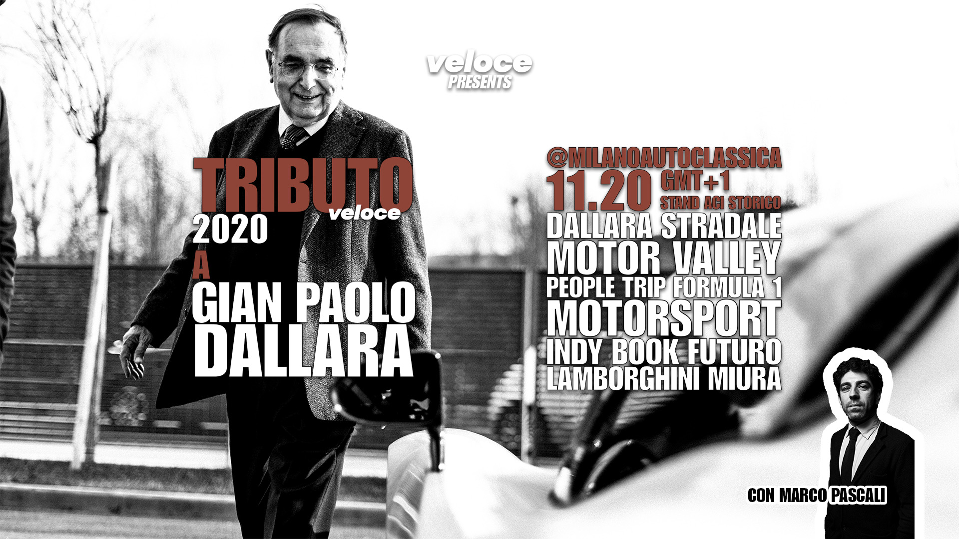 Premio tributo Veloce: il 26 settembre a Dallara Premio tributo Veloce: il 26 settembre a Dallara