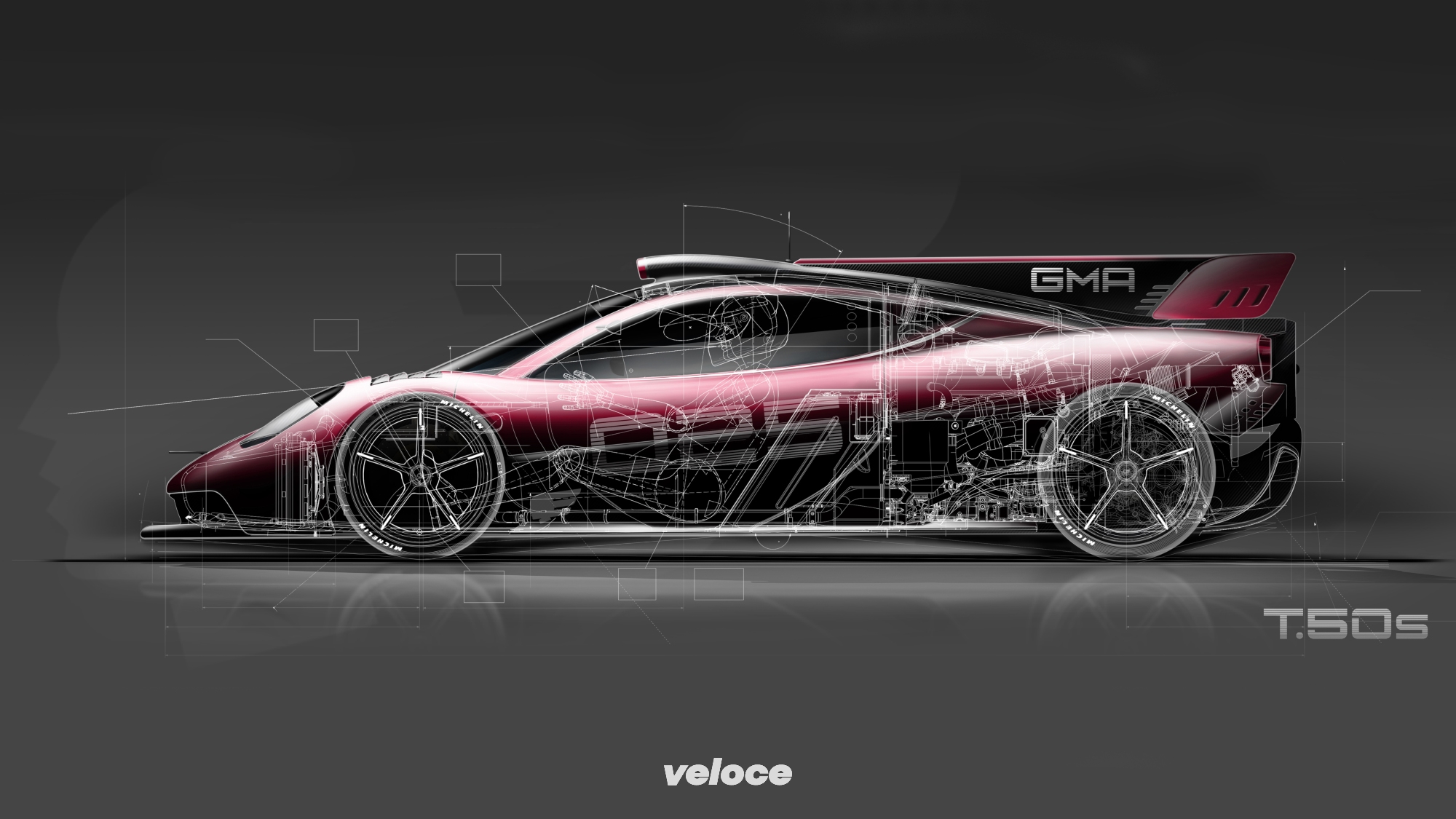 Gordon Murray T.50s: quella da pista