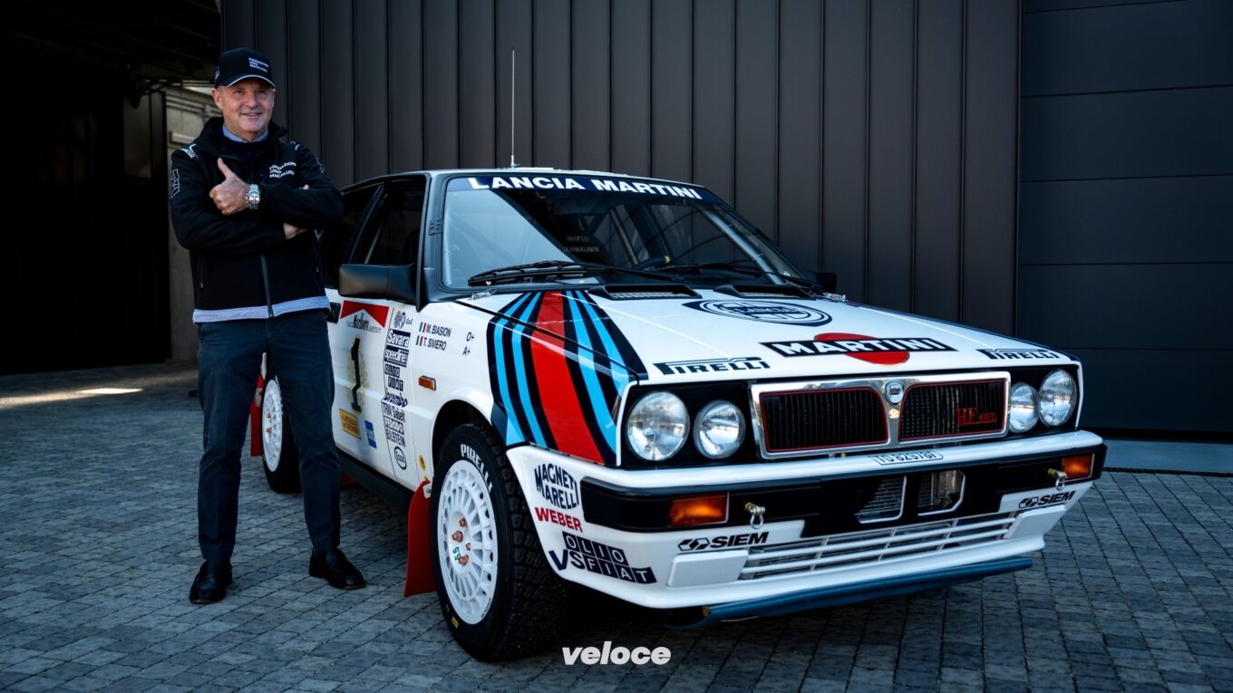Miki Biasion e il restauro della sua Lancia Delta Miki Biasion e il restauro della sua Lancia Delta