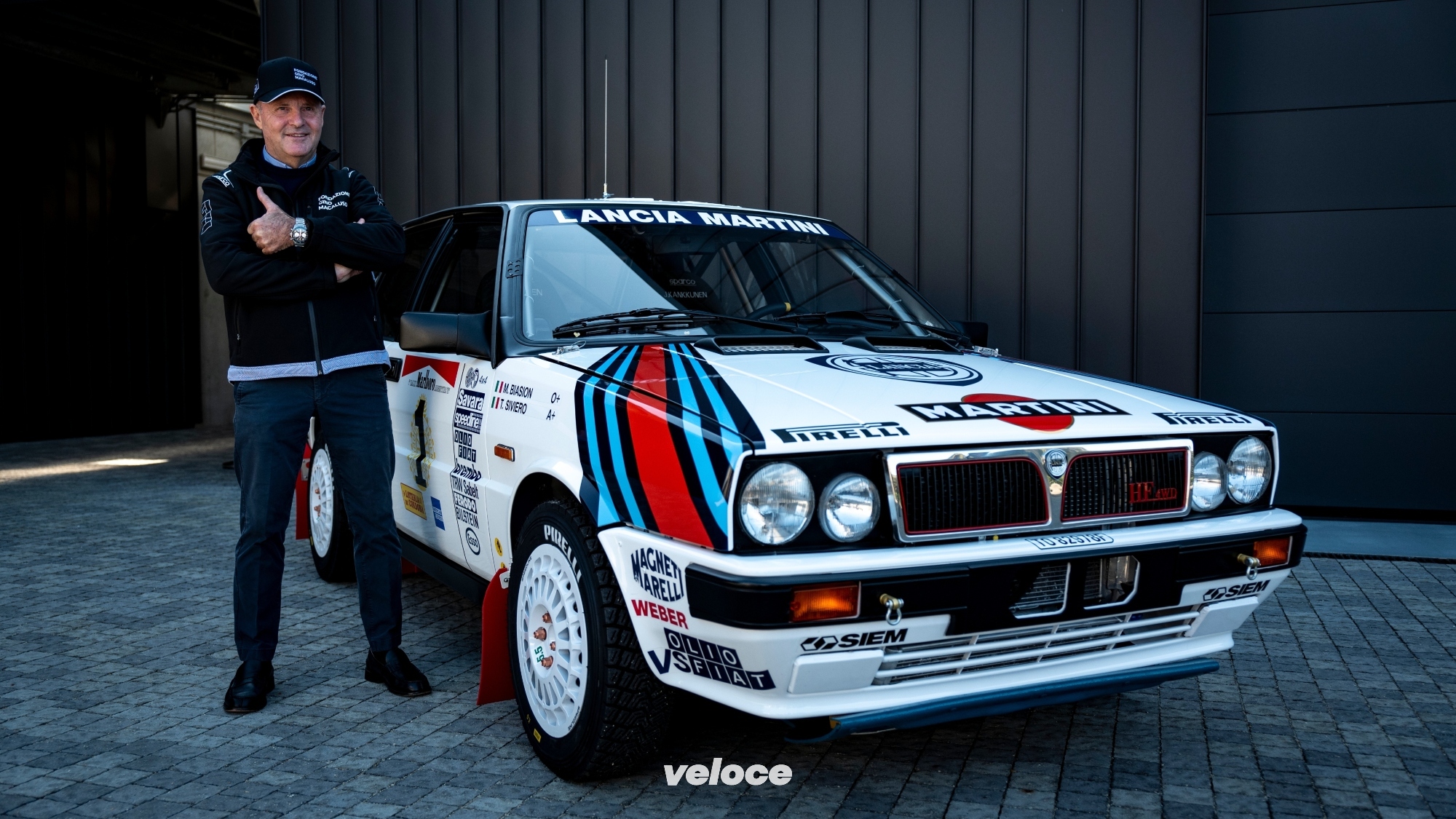 Miki Biasion e il restauro della sua Lancia Delta Miki Biasion e il restauro della sua Lancia Delta