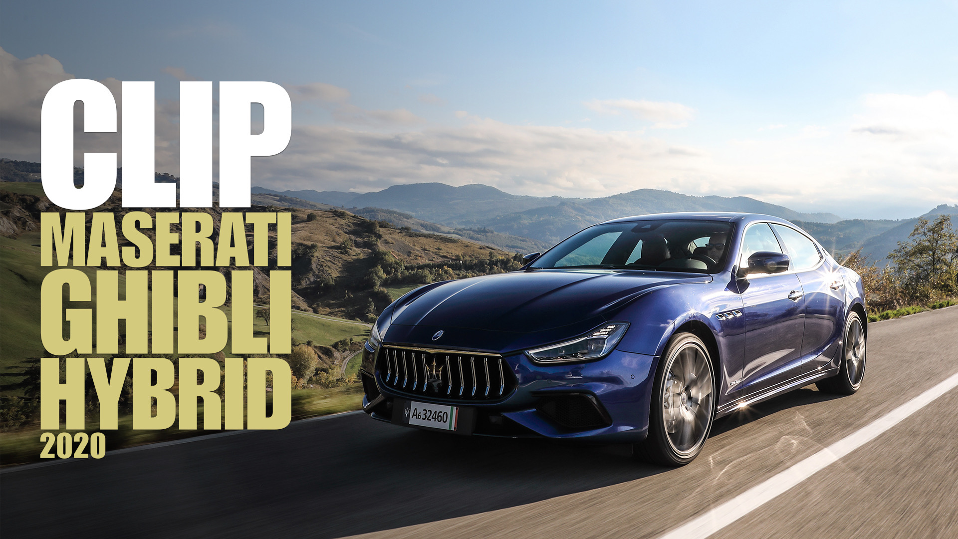 Ghibli Hybrid, la prima elettrificata del Tridente