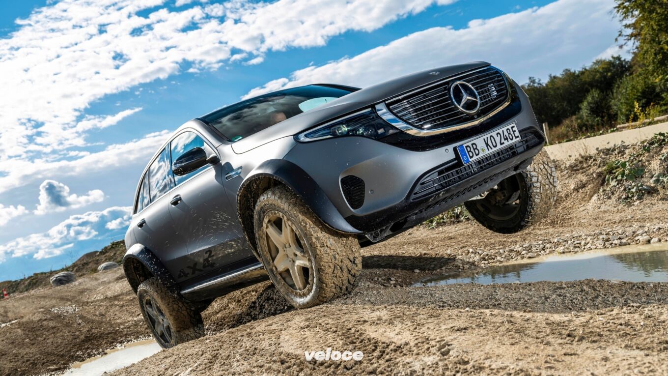 Mercedes EQC 4×4²: l’elettrica va in offroad Mercedes EQC 4×4²: l’elettrica va in offroad