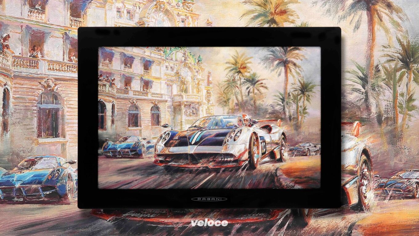 Calendario Pagani ’21: l’arte scende in pista Calendario Pagani ’21: l’arte scende in pista