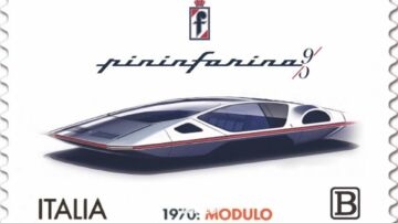 Pininfarina ferrari Modulo francobollo 3 Pininfarina ferrari Modulo francobollo 3