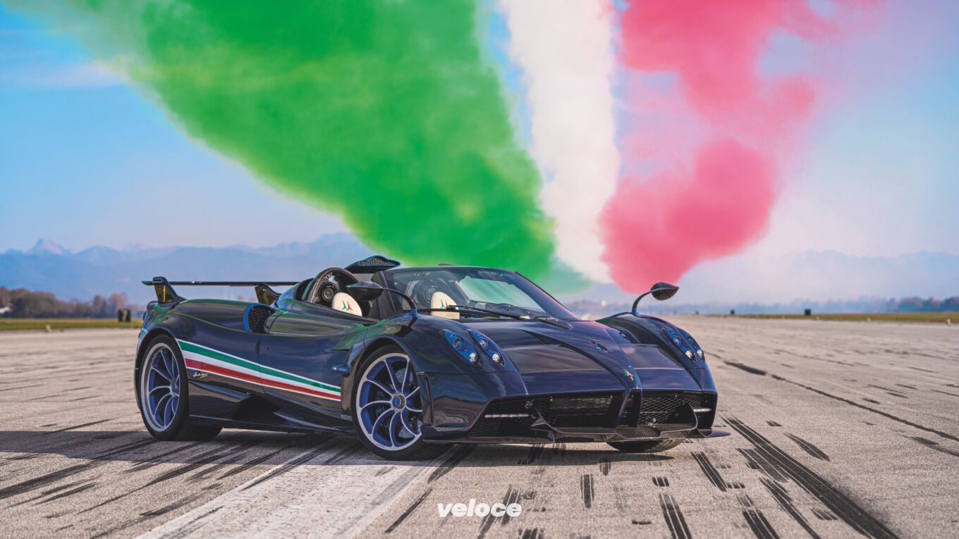Pagani Huayra Tricolore: un jet per la strada Pagani Huayra Tricolore: un jet per la strada