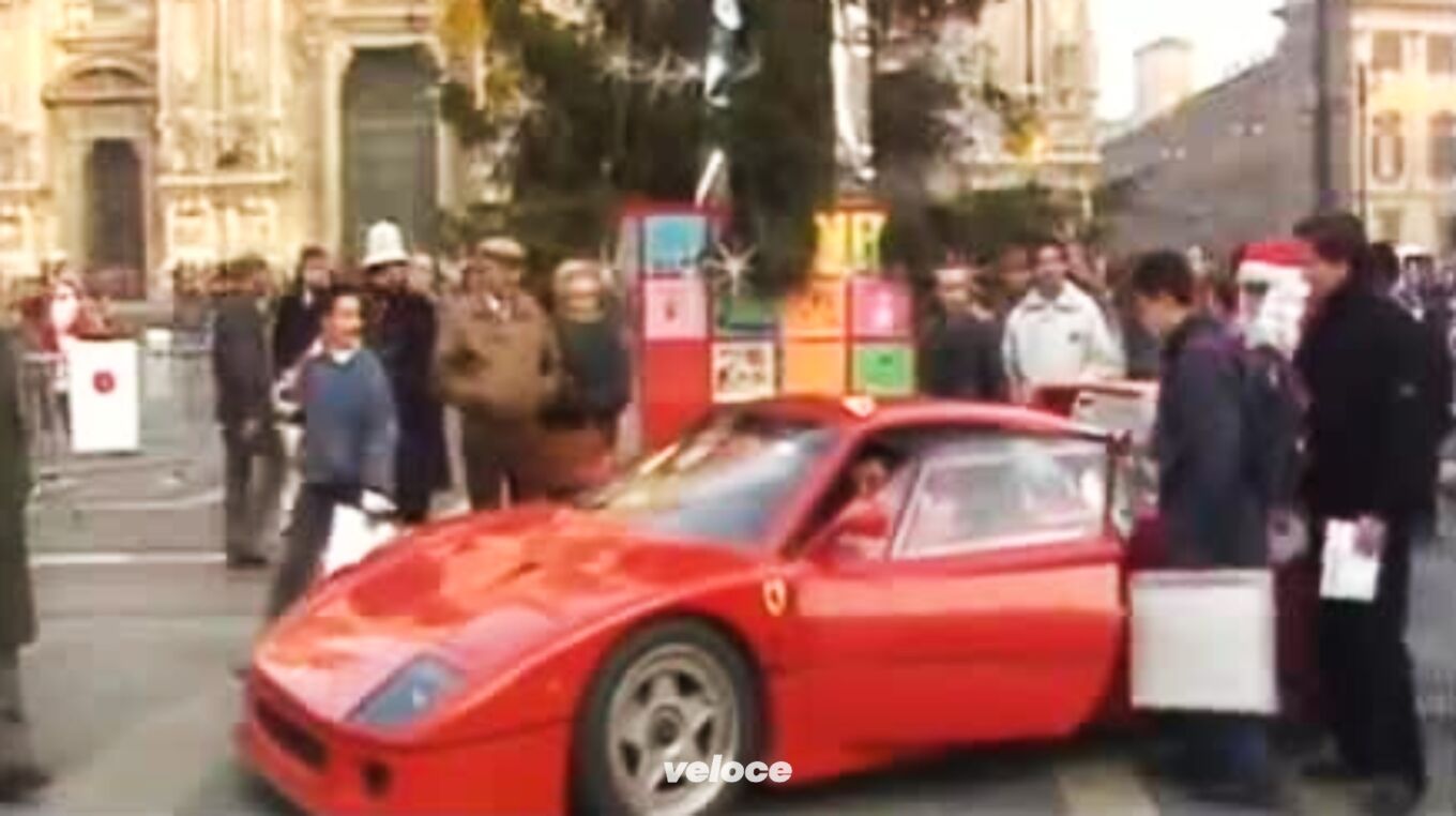 #velocepopcorn: Natale in F40. Guida Alboreto #velocepopcorn: Natale in F40. Guida Alboreto