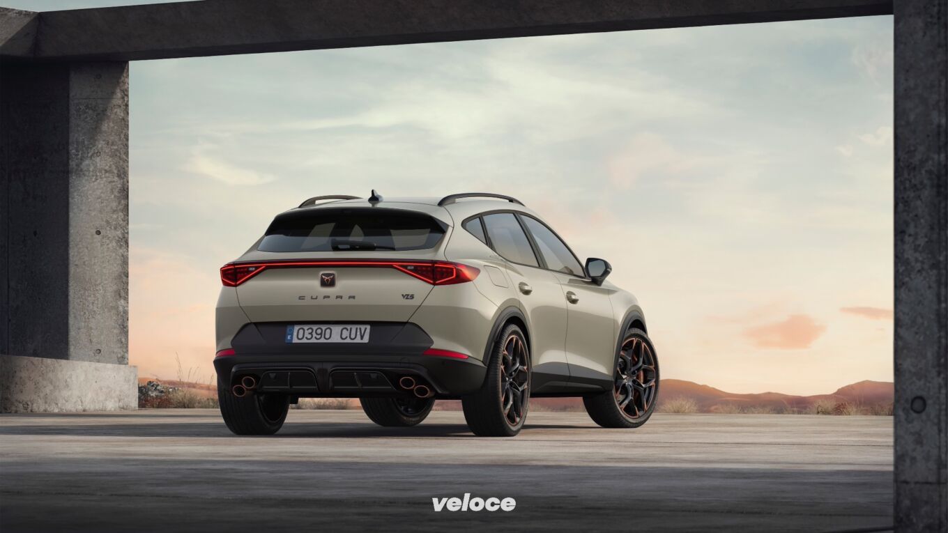 Cupra Formentor VZ5: cinque cilindri per 390 cv Cupra Formentor VZ5: cinque cilindri per 390 cv