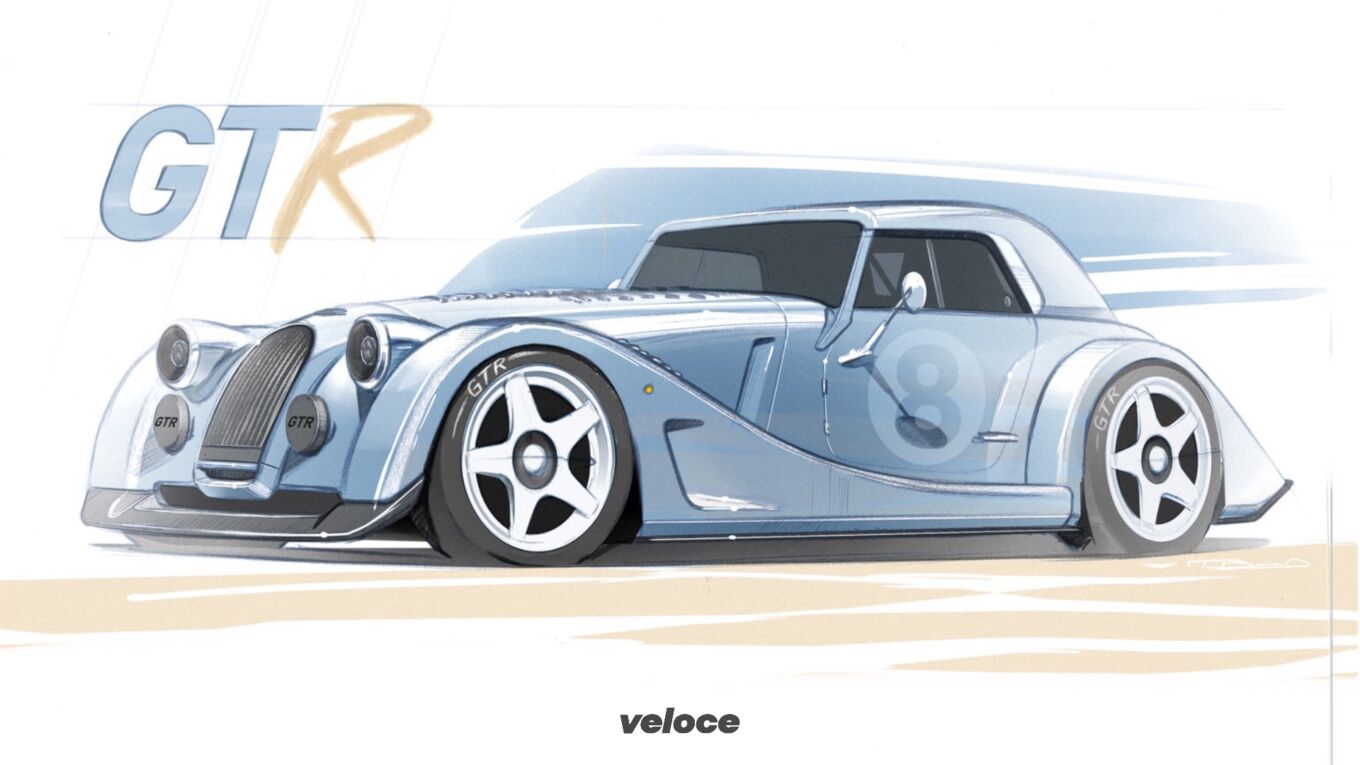 Morgan Plus 8 GTR: una special da pista Morgan Plus 8 GTR: una special da pista