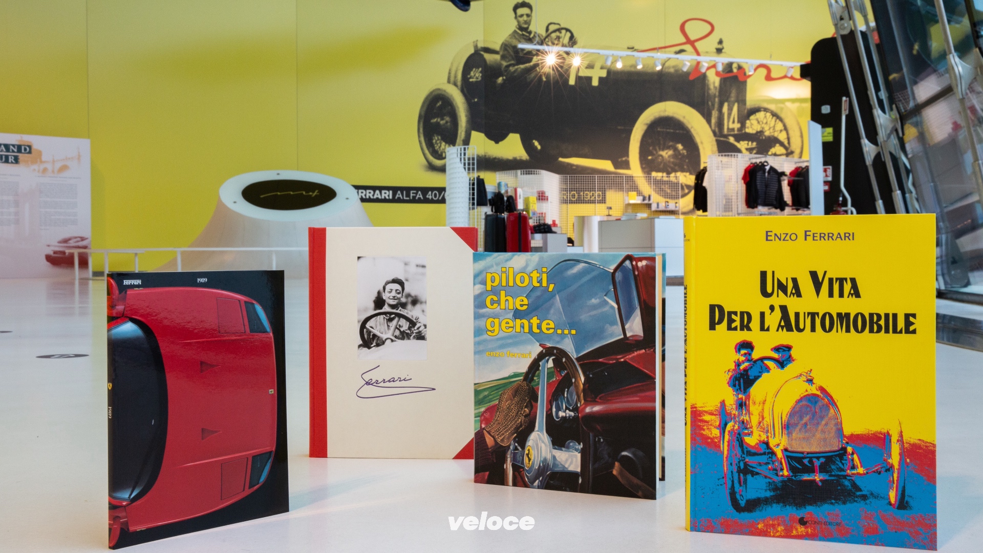 Famiglia Ferrari: libri in vendita per beneficenza