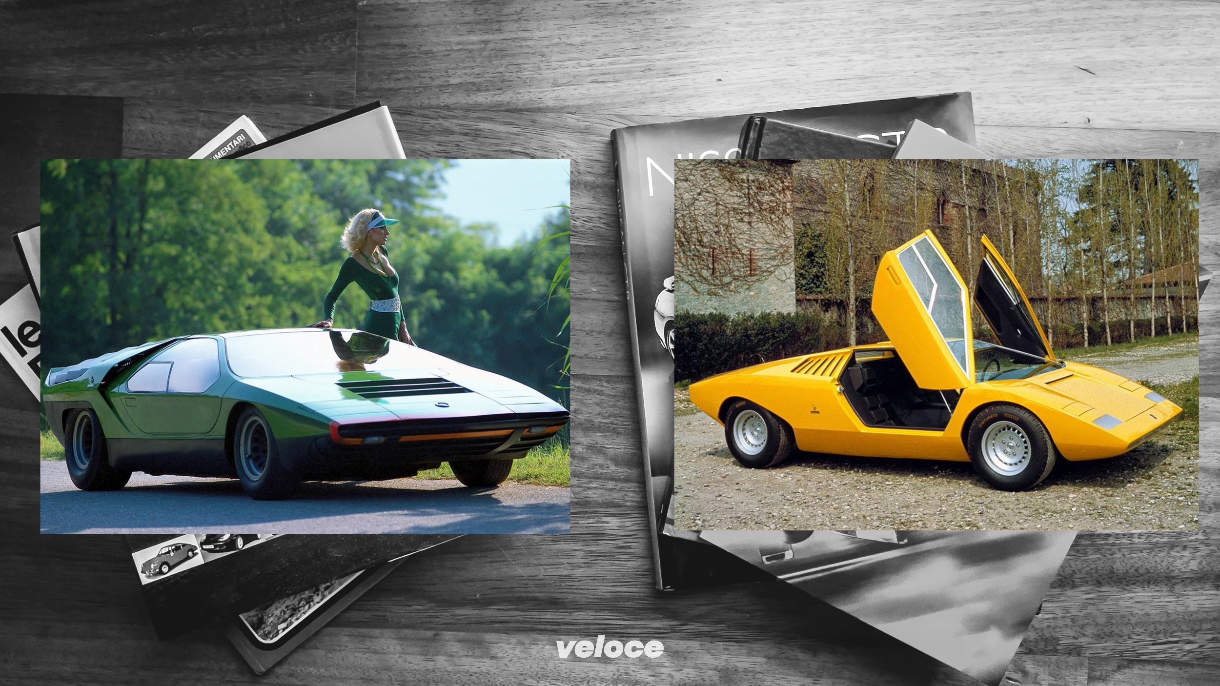 Gemelle diverse: Alfa Romeo Carabo – Lamborghini Countach