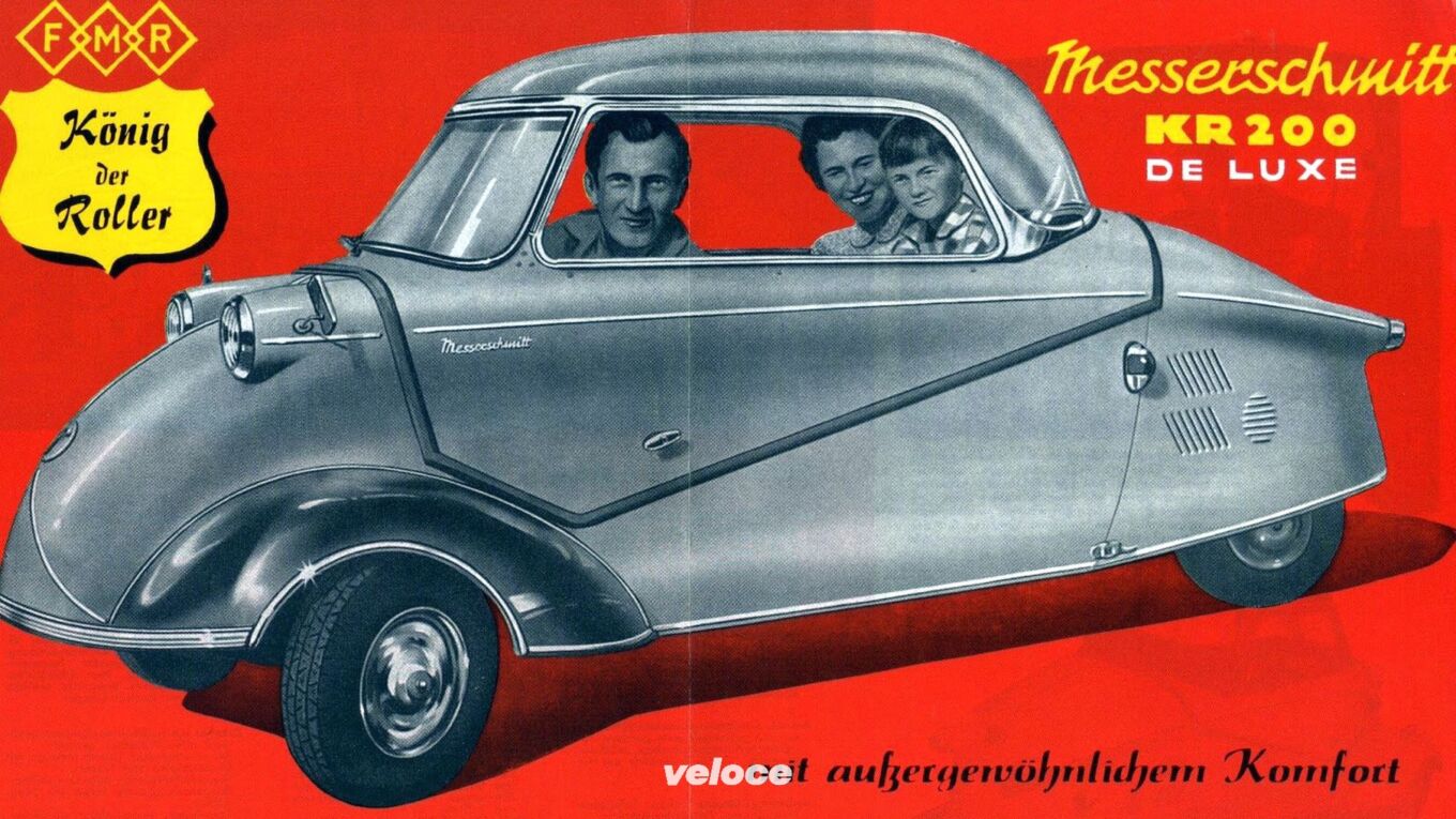 Numero perfetto: le auto a tre ruote ‘Velocissime’ Numero perfetto: le auto a tre ruote ‘Velocissime’