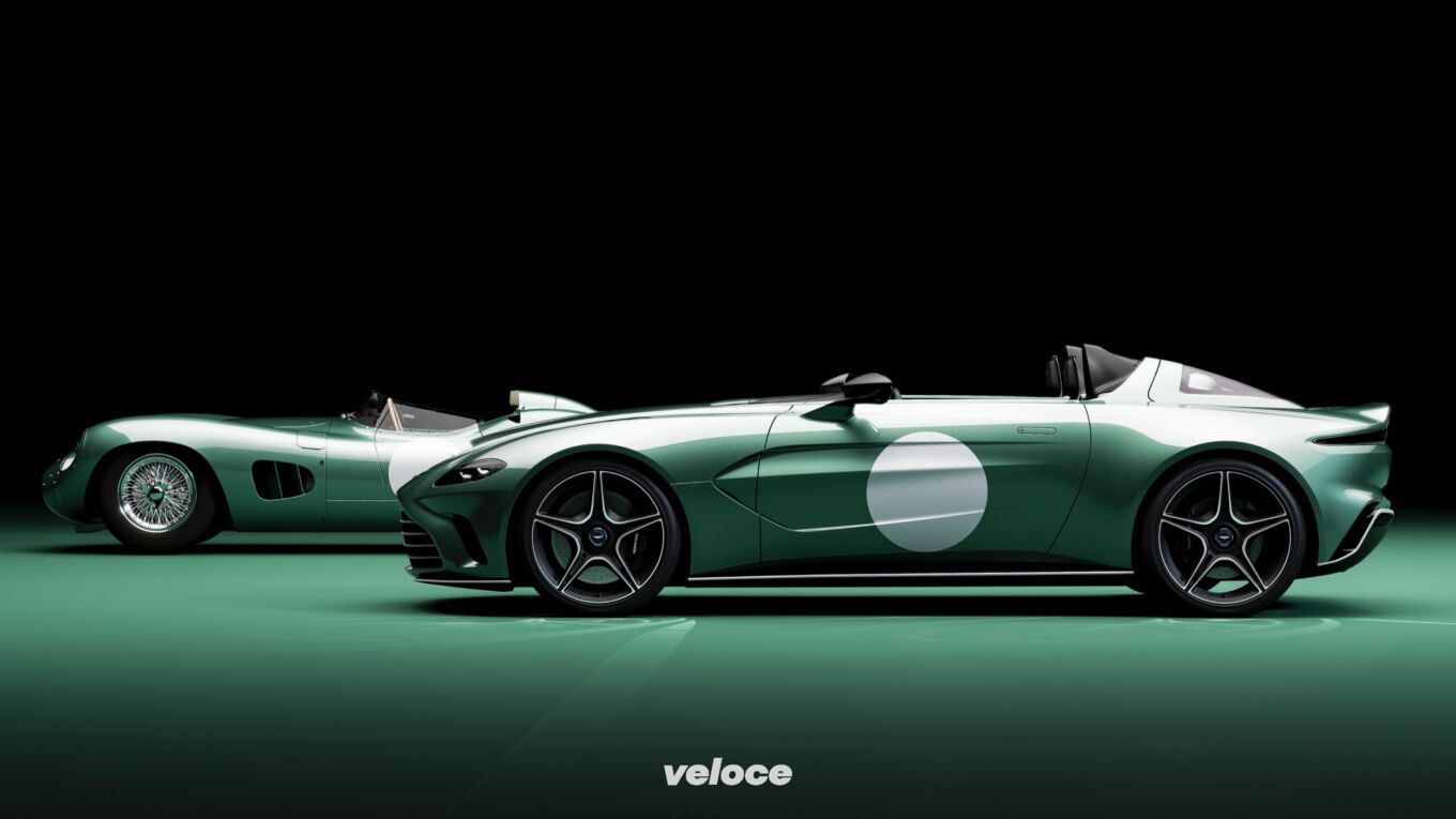 Aston V12 Speedster: una livrea celebra la DBR1 Aston V12 Speedster: una livrea celebra la DBR1
