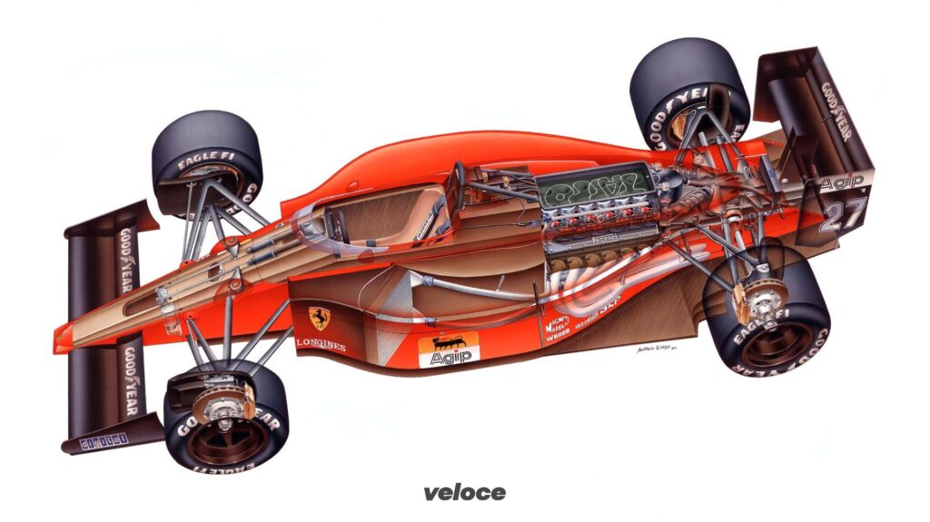 Ferrari F1-89 (640), la diretta evoluzione del prototipo ‘639’ Ferrari F1-89 (640), la diretta evoluzione del prototipo ‘639’