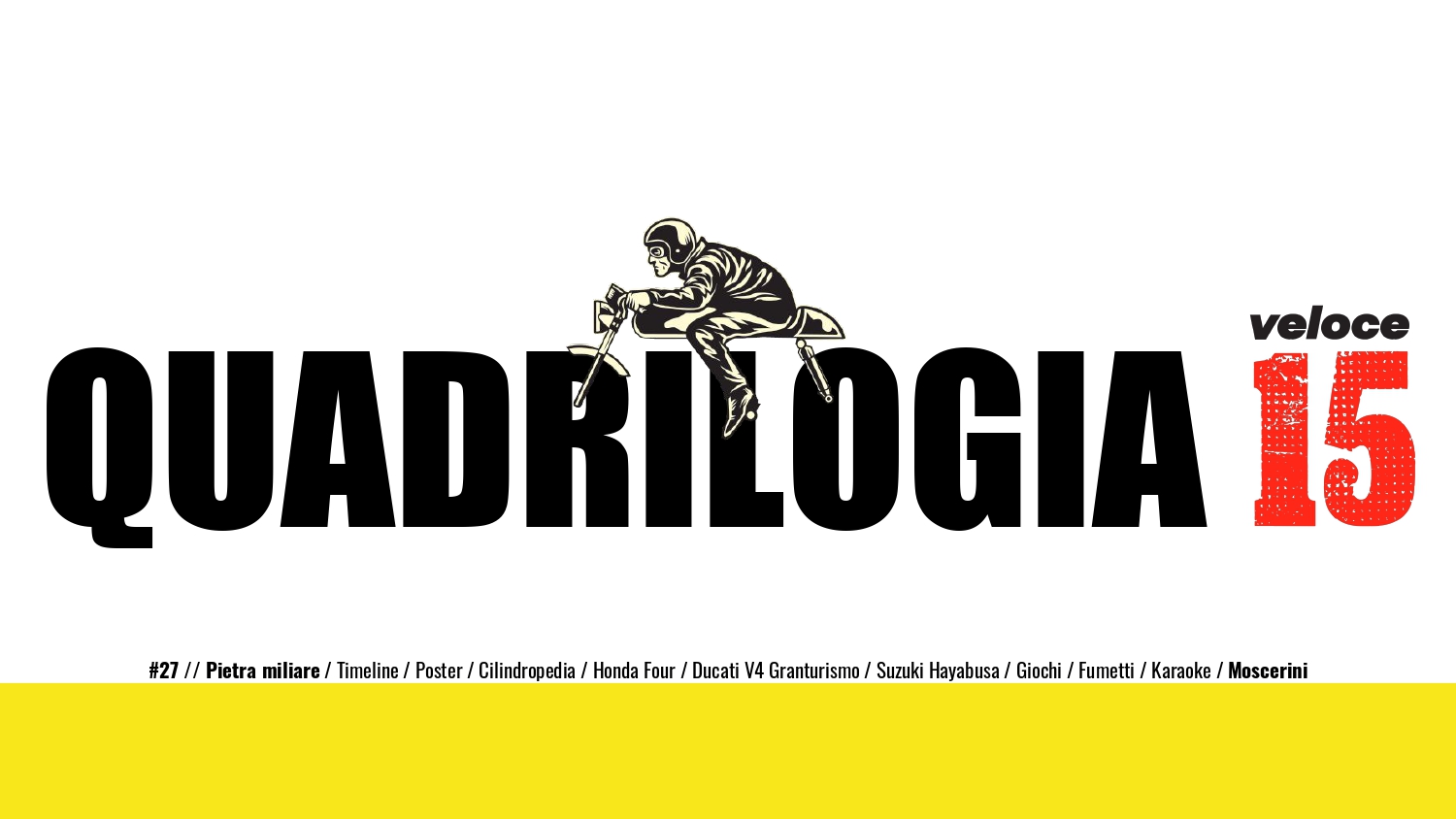 veloce15 n.27: i fantastici quattro (cilindri)