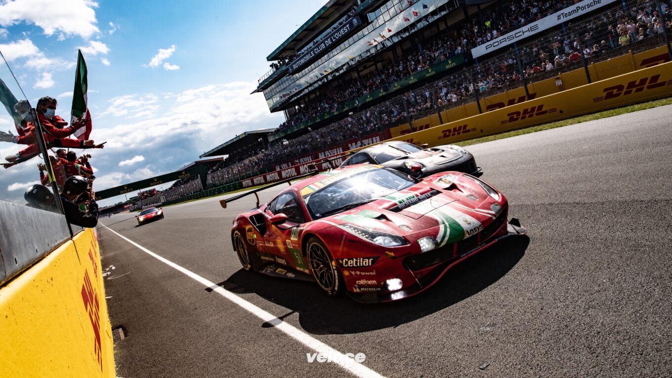 Cavallino scatenato: con AF Corse è doppietta a Le Mans Cavallino scatenato: con AF Corse è doppietta a Le Mans