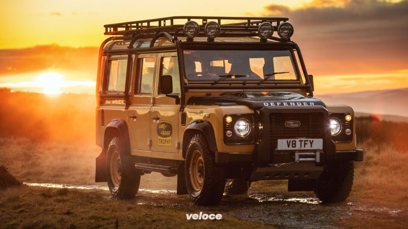 Defender V8 Trophy: heritage all’avventura Defender V8 Trophy: heritage all’avventura