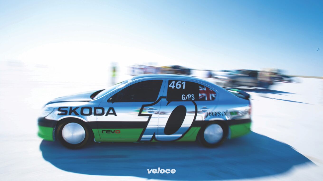La Škoda più veloce del mondo La Škoda più veloce del mondo