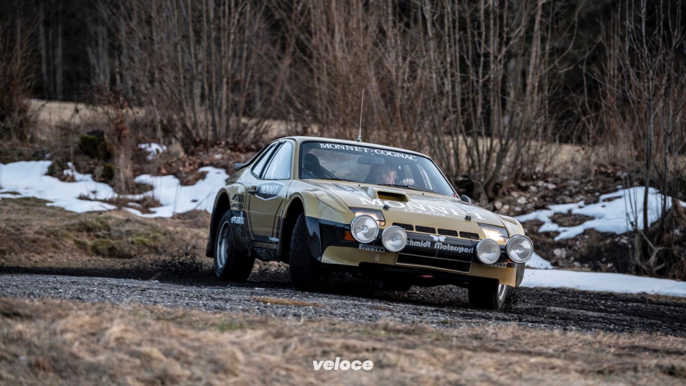 Walter Röhrl e la sua Porsche 924 Carrera GTS Walter Röhrl e la sua Porsche 924 Carrera GTS