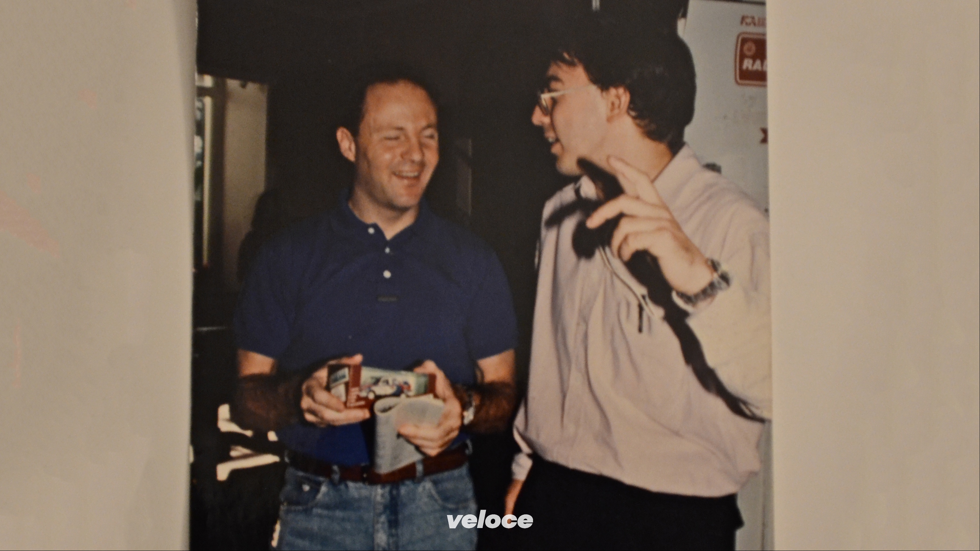 Miki Biasion intervistato da Alessandro Rigatto al Rally di Sanremo del 1991 Miki Biasion intervistato da Alessandro Rigatto al Rally di Sanremo del 1991