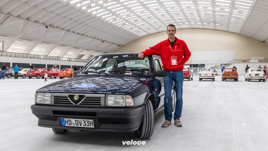 Graham Reid e la sua Alfa Romeo 33 1.5 TI Graham Reid e la sua Alfa Romeo 33 1.5 TI
