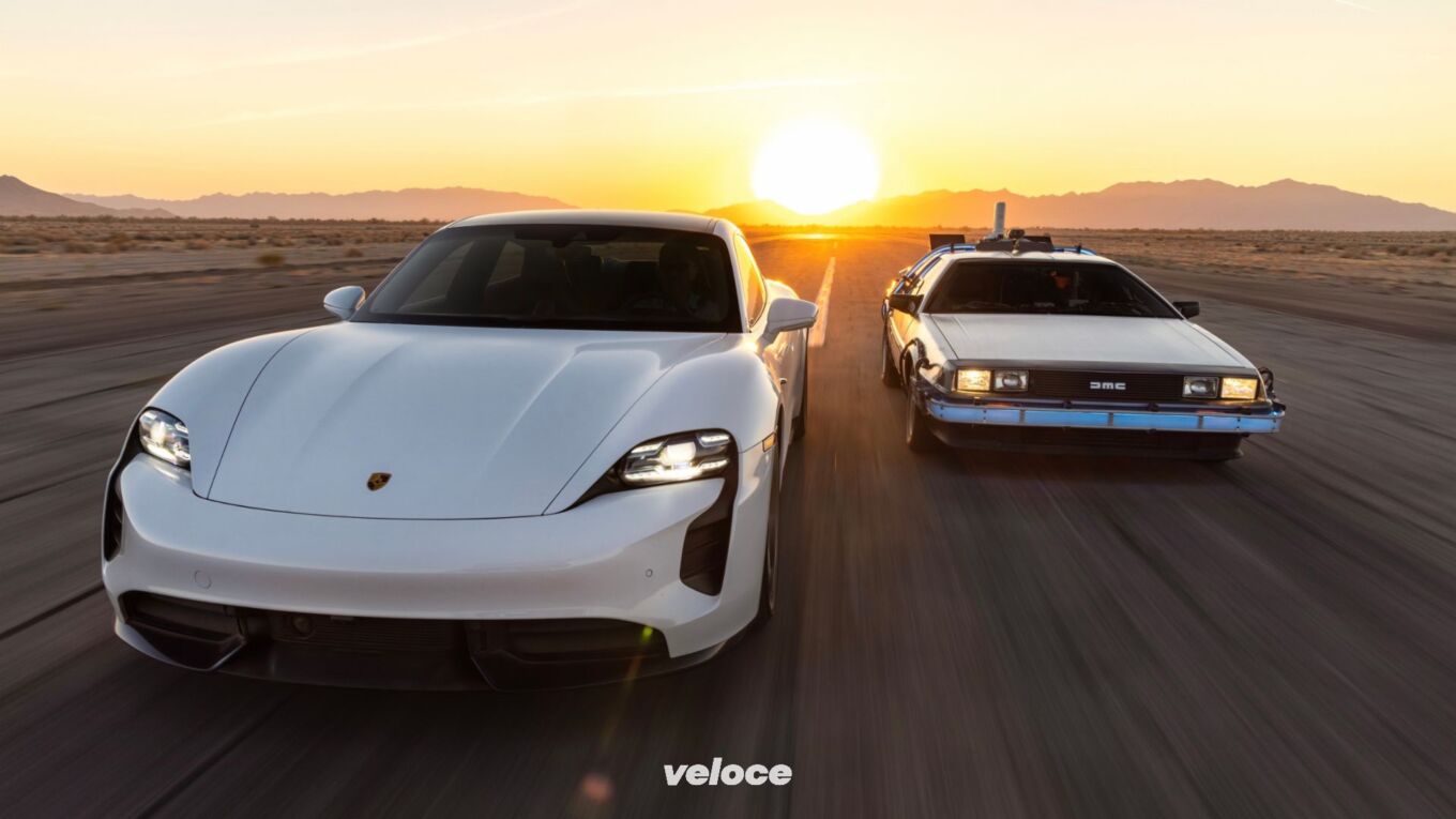 La Porsche Taycan celebra Ritorno al Futuro La Porsche Taycan celebra Ritorno al Futuro